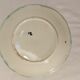 Set of two antique dessert plates in slip