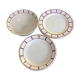 Basque decor plates and salad bowl