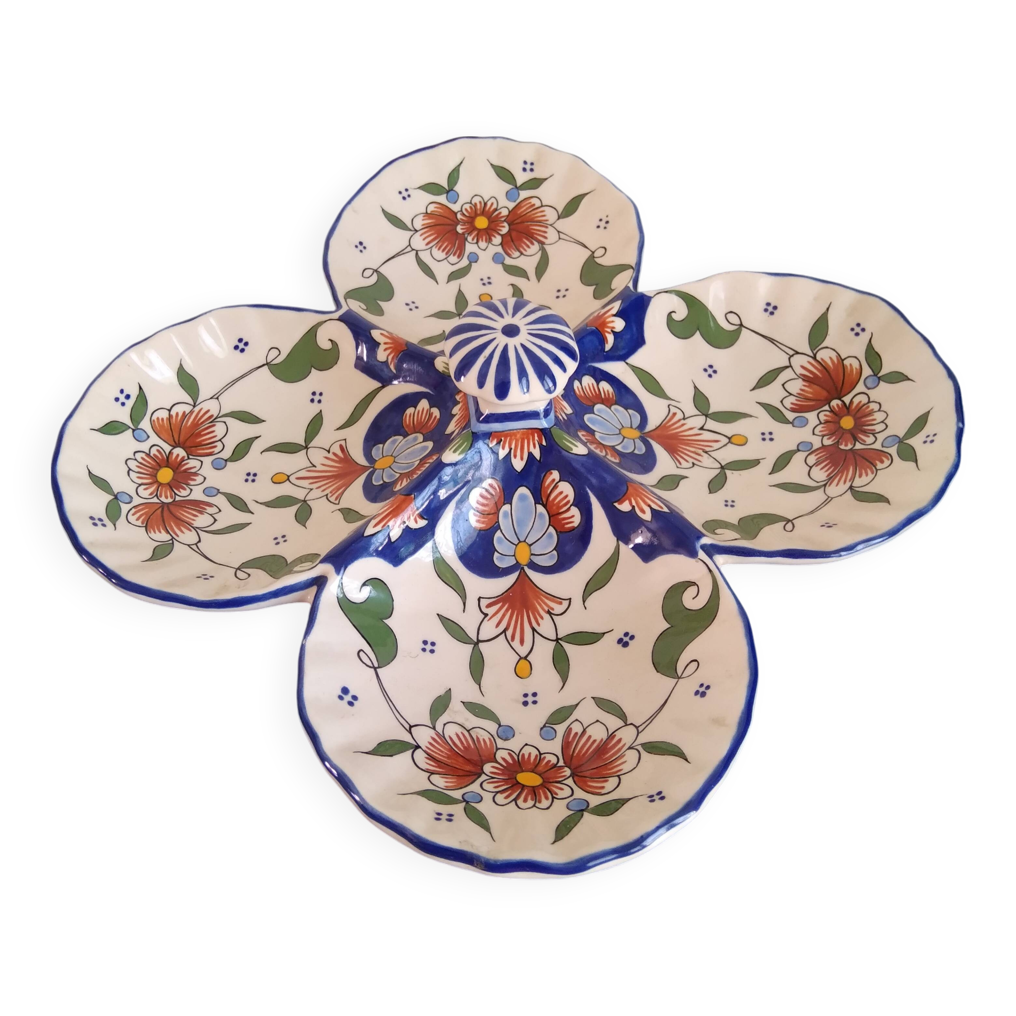 Old Rouen serving dish