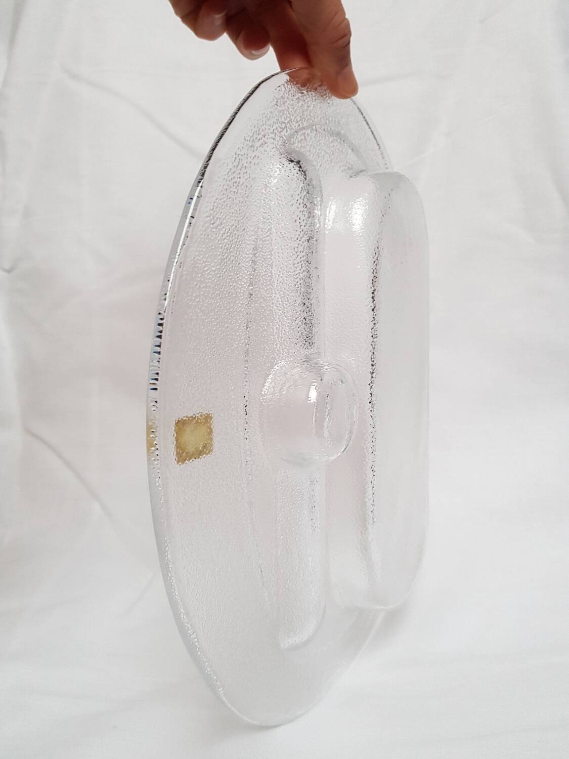 Plat de service en cristal Royal Krona Suède