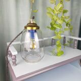 Transparent glass lamp type walkman