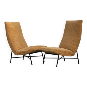 Paire de fauteuils de