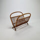 Mid Century Bamboo Magazine holder, 1960s