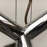 Atomic 12 HL suspension light in Espace style, mid-20th century, Austrian, by J.T. Kalmar, 1960s.