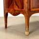 Rococo Neapolitan commode in red marble, poplar and bronze, Italy 1700.