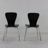 Set of two finnish dinner chairs by Tapio Wirkkala for Asko