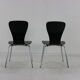 Set of two finnish dinner chairs by Tapio Wirkkala for Asko