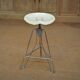 Tabouret haut en métal réglable 1960