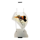 SCANDINAVIAN DESIGN GLASS APPLIQUE.