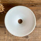 Suspension en opaline blanche