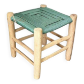 tabouret de bas maroccan vintage