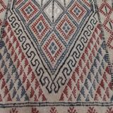 Hand-woven multicolored margoum rugs, 106x58 cm