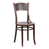 Vintage timeless wooden Cosmos bistro design chair with beautiful carvings