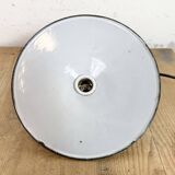 Industrial Dark Blue Enamel Light, 1930s