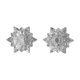 Paire de bougeoirs étoiles