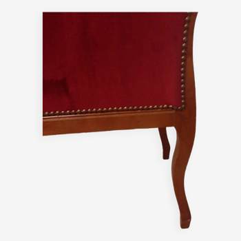 Jolie fauteuil causeuse- meuble entrée-Louis XV