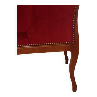 Jolie fauteuil causeuse- meuble entrée-Louis XV