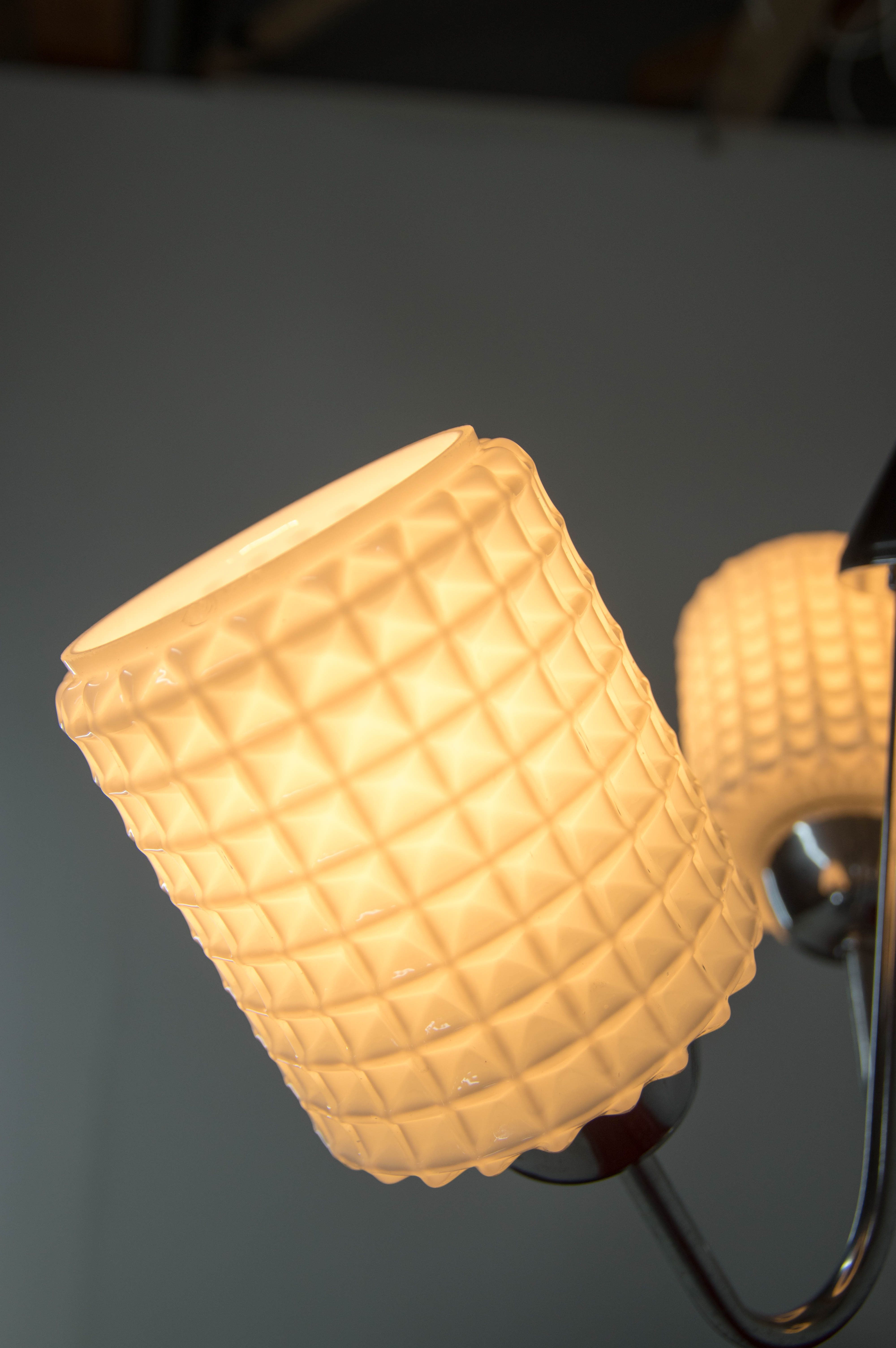 Mid-Century Chandelier, Lidokov, 1960s