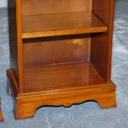 Vintage Georgian Style Walnut Bedside Tables, Set of 2