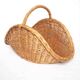 Light rattan log basket