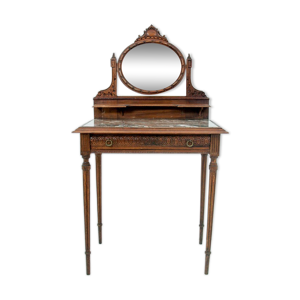 Français table de toilette,