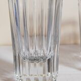 Six verres à anisette de bistrot vintages