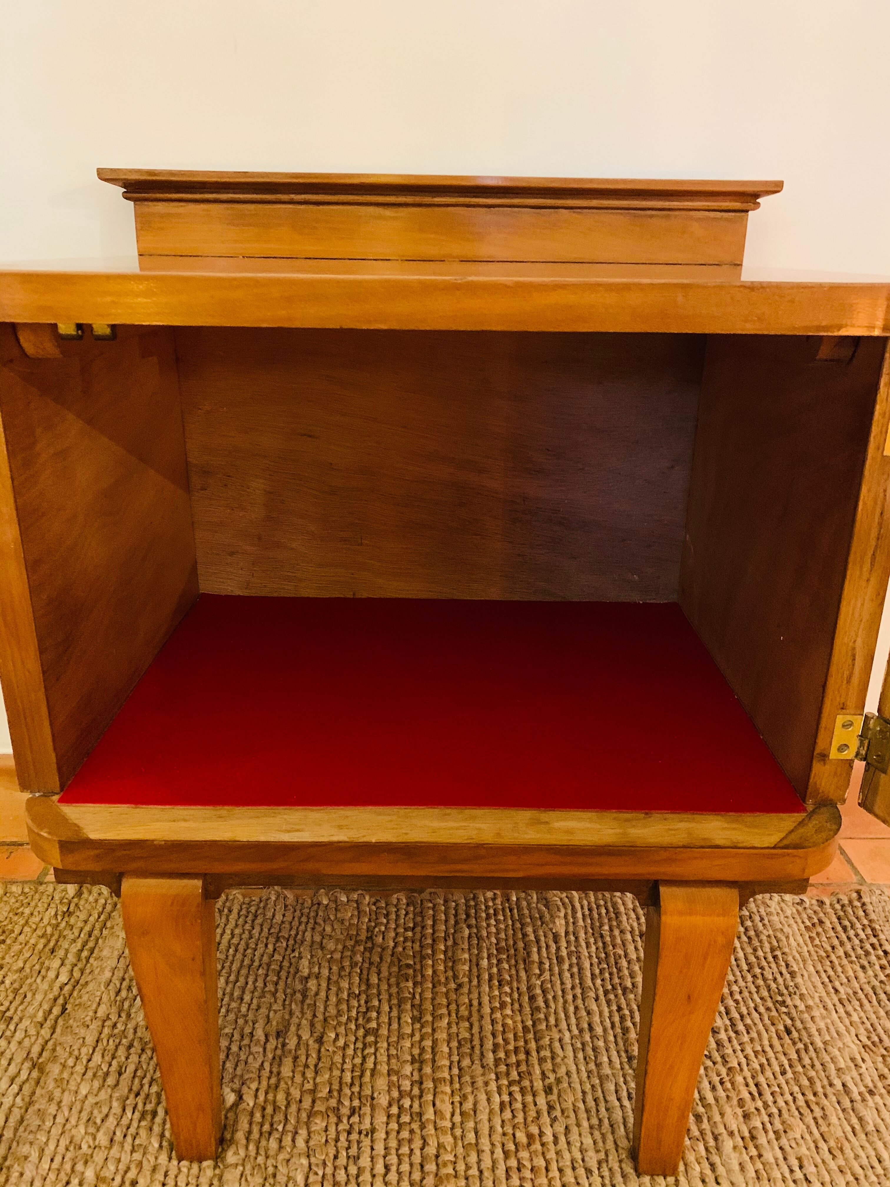 Art Deco bedside table