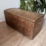 Vintage wooden trunk