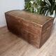 Vintage wooden trunk