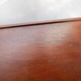 Vintage wooden desk side table