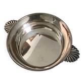 bowl, saldier bowl in silver metal