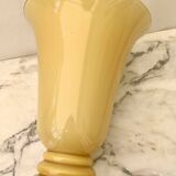 Blown opaline vase