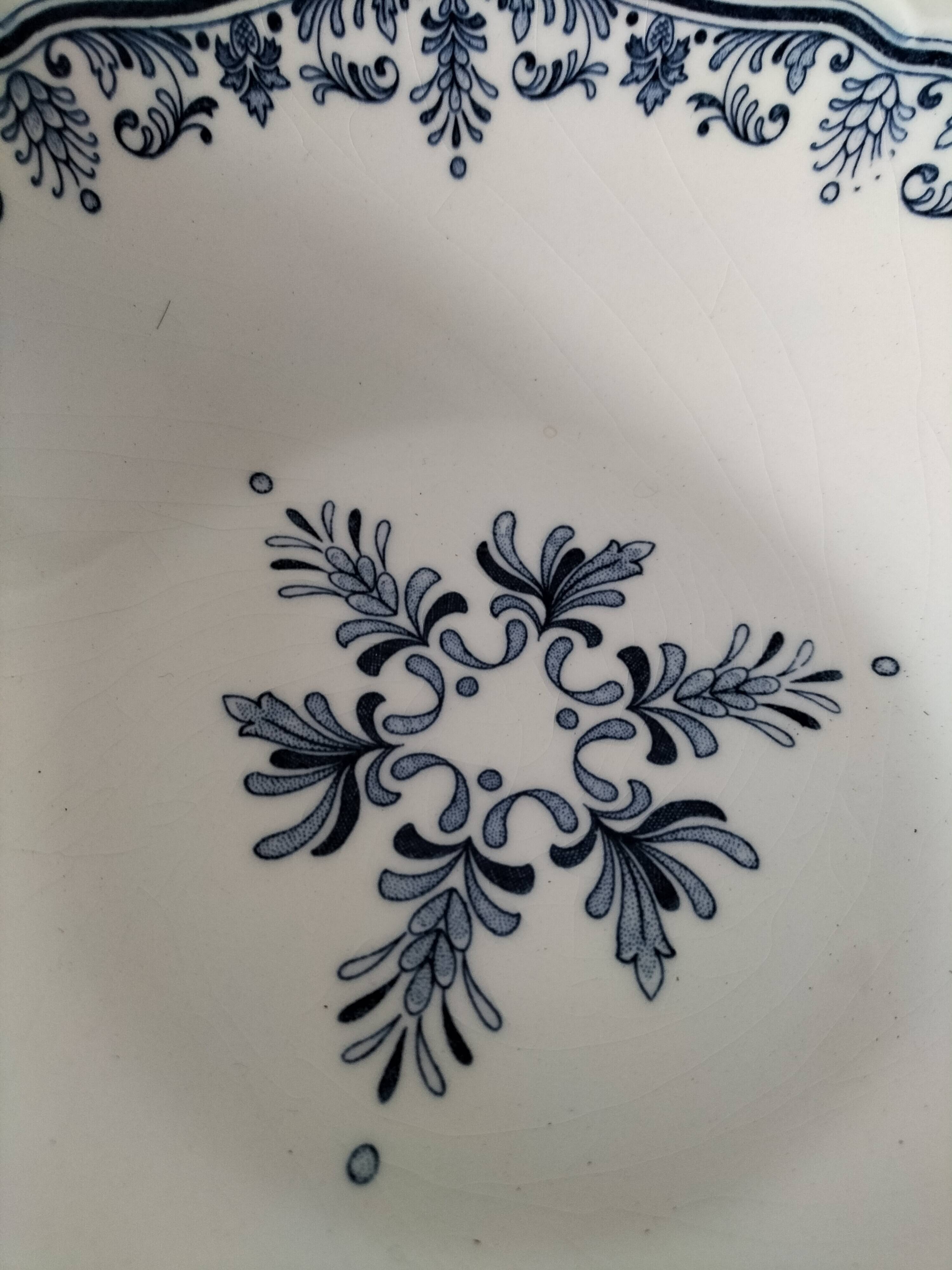 Saladier vintage Gien France