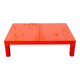 Orange coffee table, Italy, 1970s