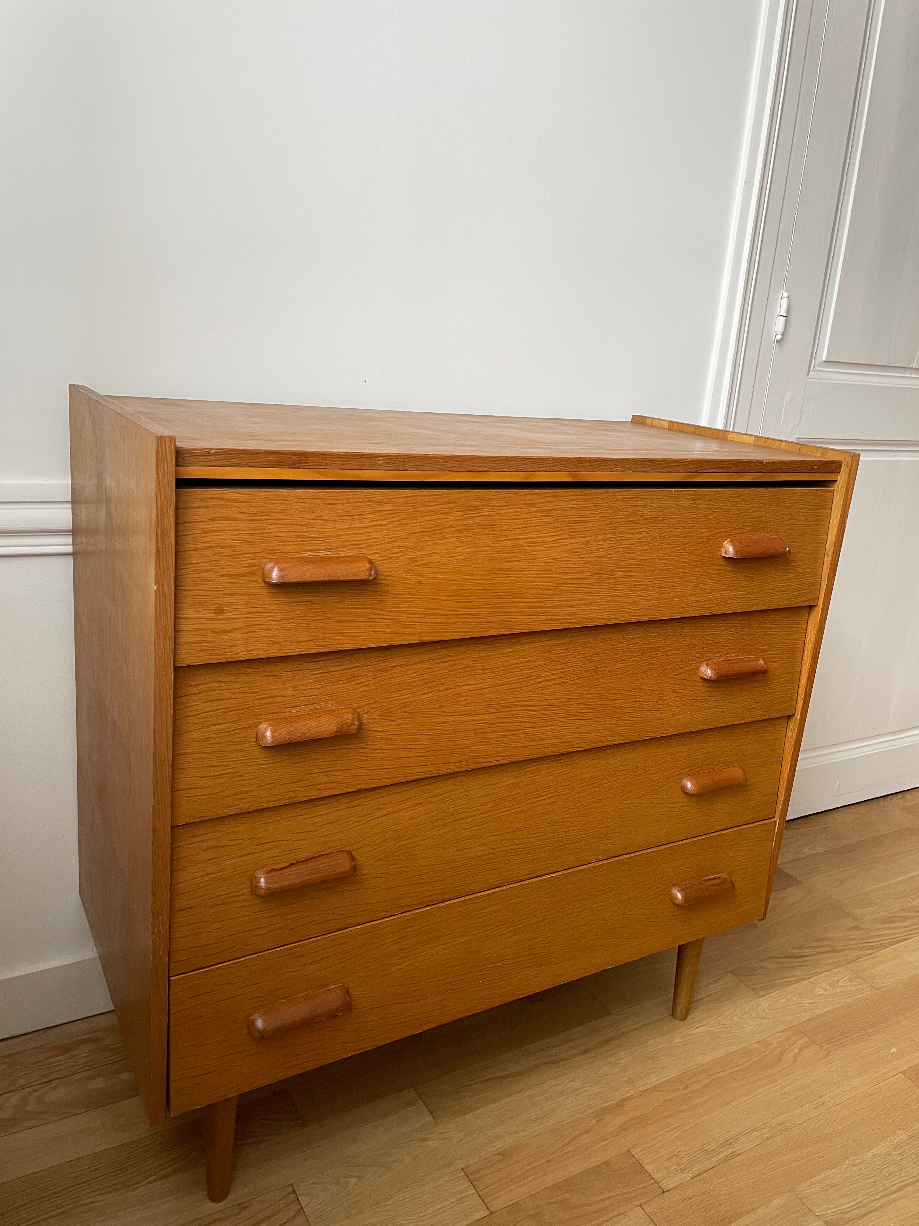 Scandinavian chest of drawers, circa 1960