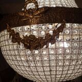 Large hot air balloon chandelier