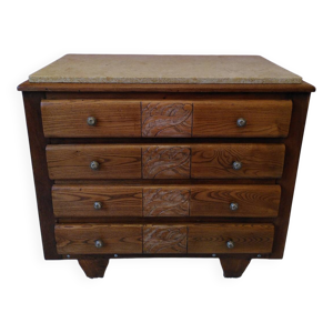 Commode Art Déco, plateau