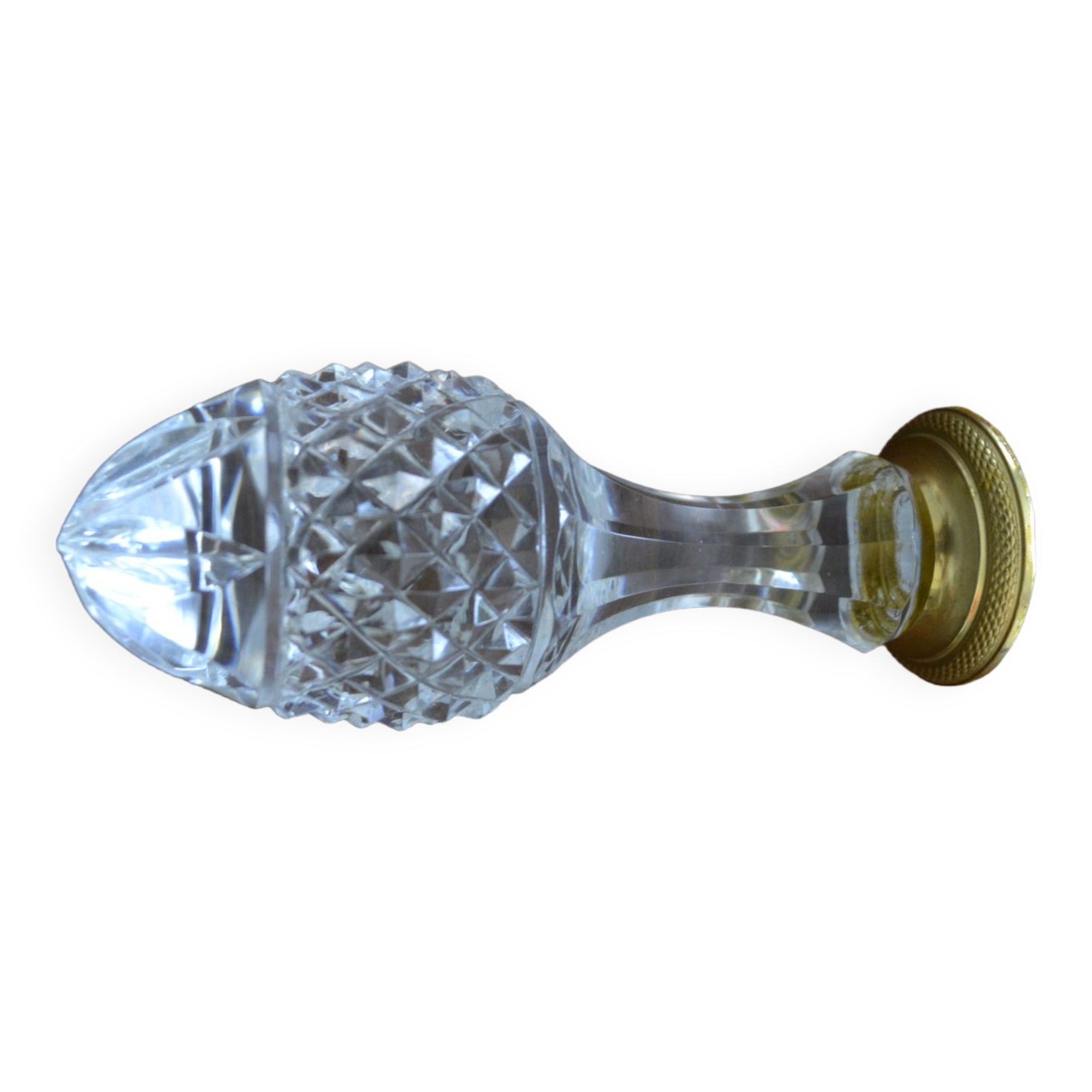 Faceted crystal stair ball