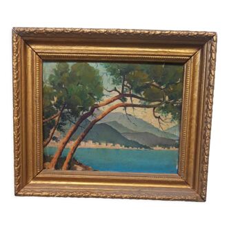 Lowcountry Landscape Oil Painting French Riviera.