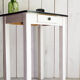 White table tray and drawer formica 50s
