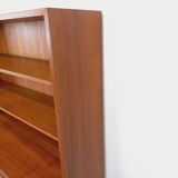 Vintage teak storage bookcase from the 60s