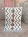 Azilal Moroccan wool rug, handmade: Berber pattern (150 x 96 cm)