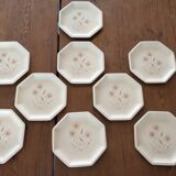Tiffany table service – 21 pieces – Vintage plates with a floral design