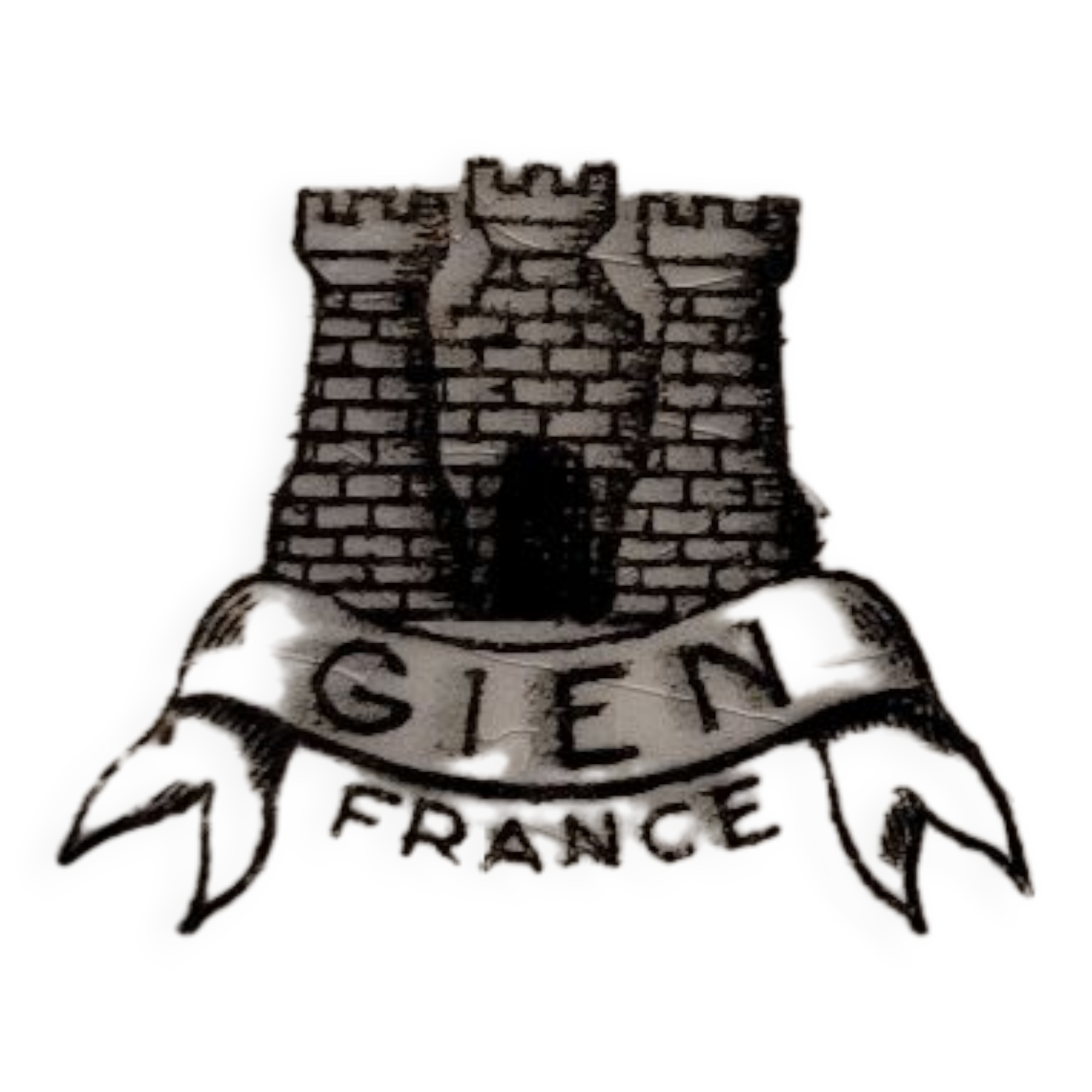 Hollow dish of Gien with Renaissance decoration