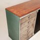 Guido Falsechini Hermes Marble and Leather Sideboard for i4 Mariani 1970