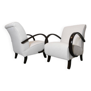 Paire de fauteuils par