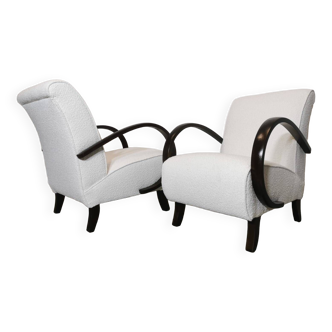 Armchairs by Jindrich Halabala, 1940s, Set of 2