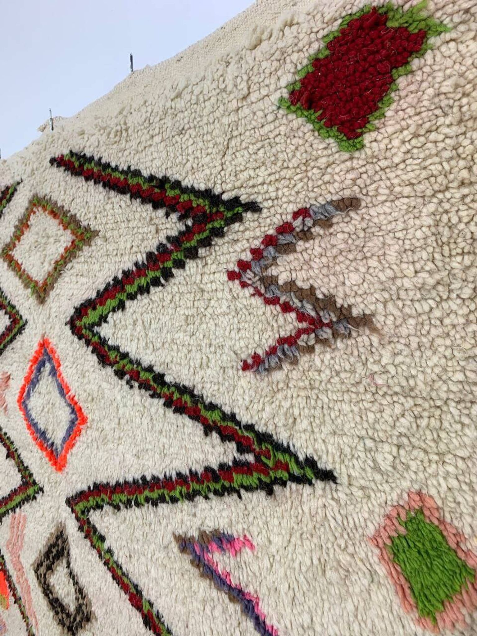 Tapis Berbère Marocain Artisanal fait main 270 X 160 CM