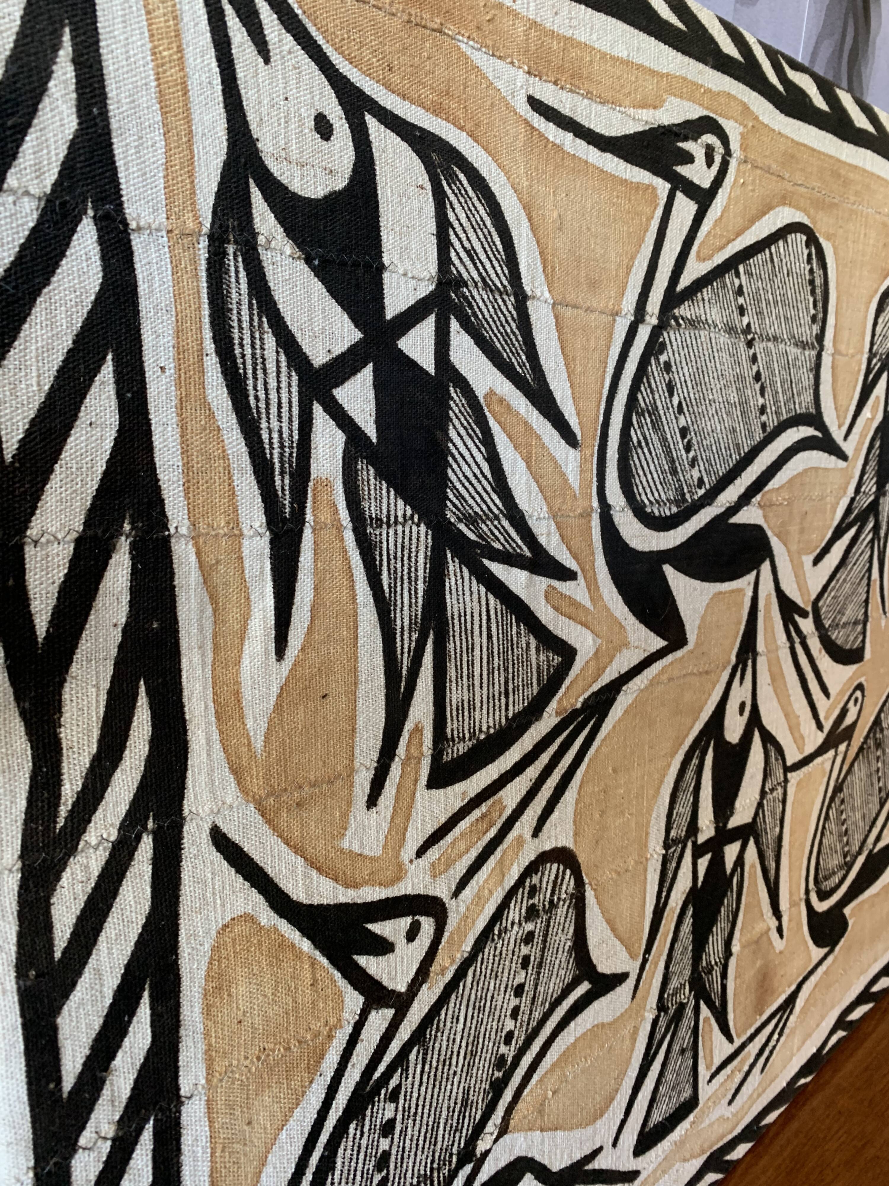 Large vintage khorogo canvas