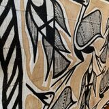 Large vintage khorogo canvas